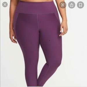 COPY - Old Navy Active leggings (3X) in purple